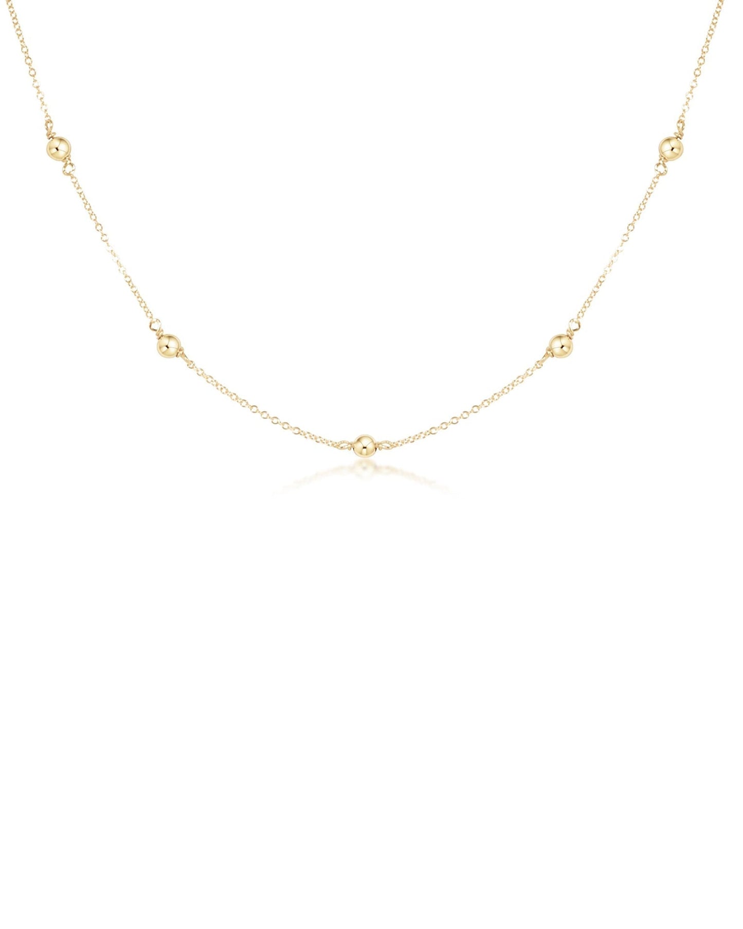Enewton 15" Choker Simplicity Chain Gold - Classic Gold 4mm