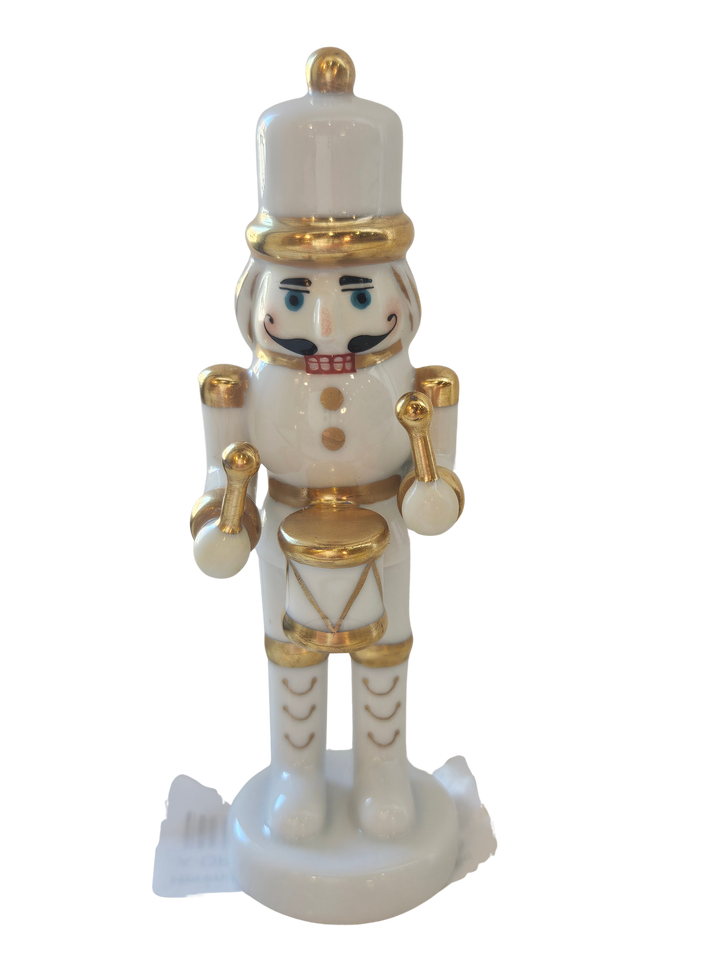 Herend Nutcracker Drummer, Gold