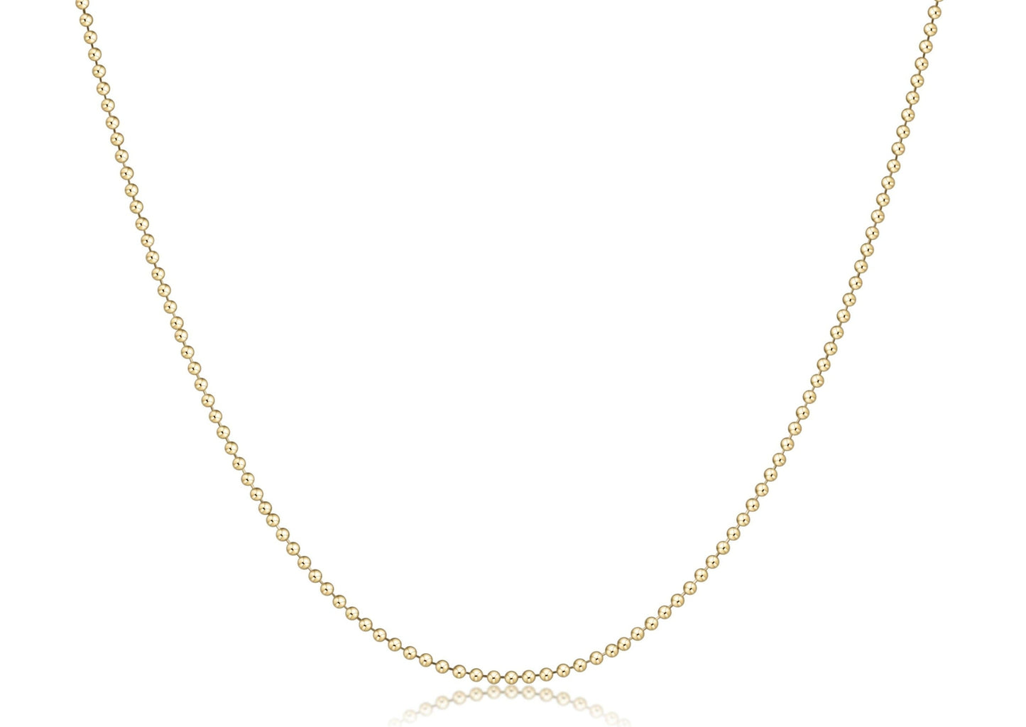 Enewton 17" Choker Classic Beaded Chain - Gold