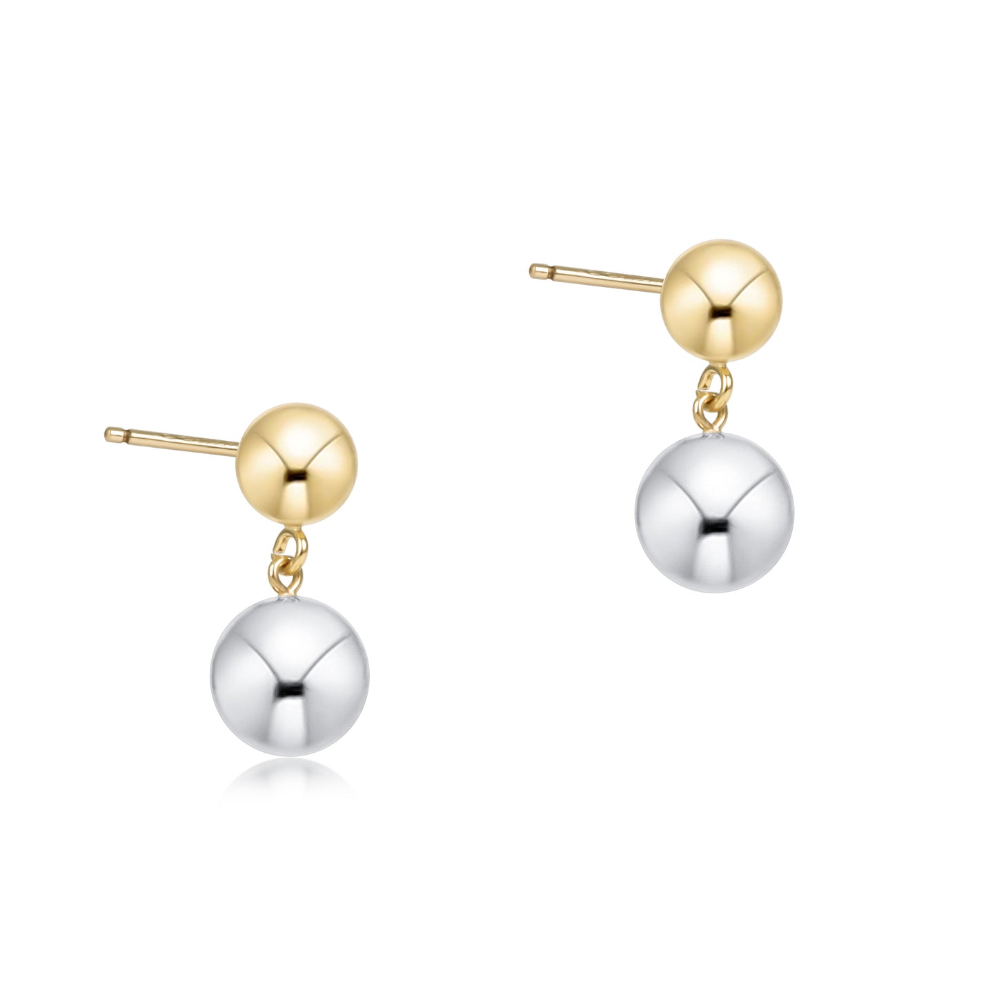 enewton Classic 8mm Ball Drop Stud - Mixed Metal