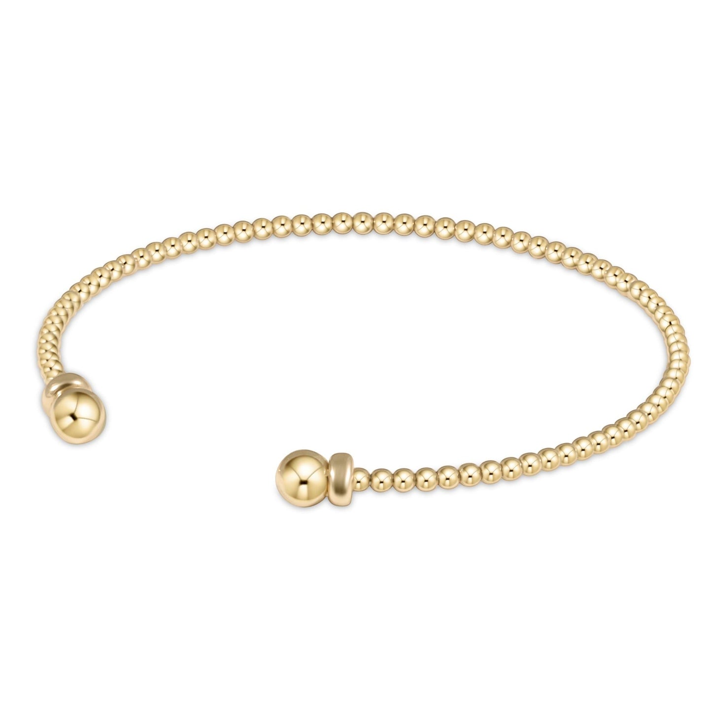 Enewton Classic Gold 2mm Bead Cuff - Gold