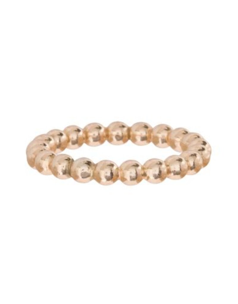 Enewton Classic Gold 3mm Bead Ring - Size 7