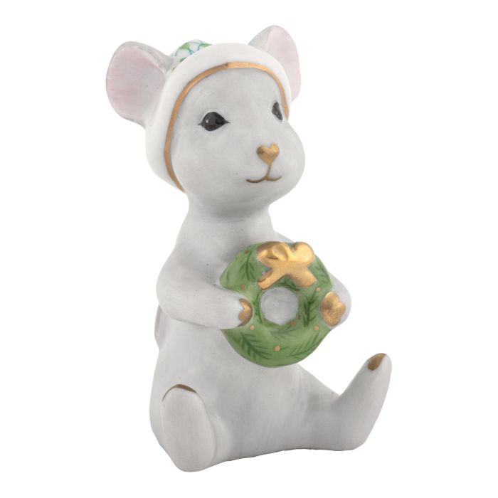 Herend Christmas Mouse