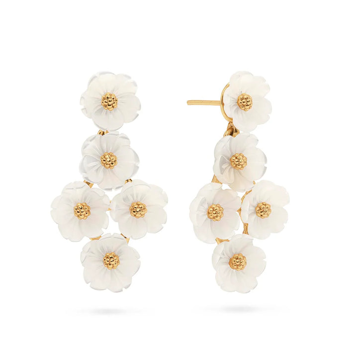 Capucine de Wulf Mermaid Garden Floral  Petite Earrings