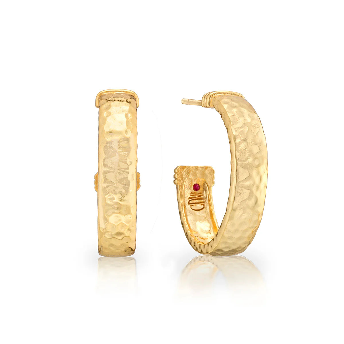 Capucine De Wulf Cleopatra Classic Hoop Earrings - Gold