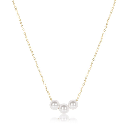 enewton egirl 14'' Necklace Gold - Joy Pearl