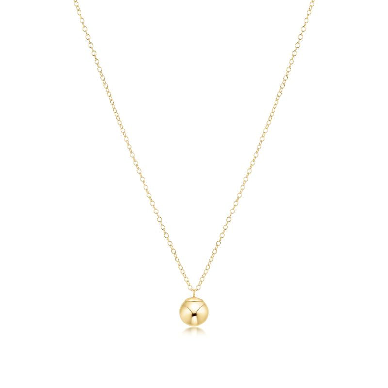 Enewton 16" Necklace Gold - Classic Gold 8mm Charm
