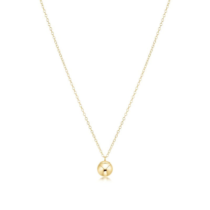 Enewton 16" Necklace Gold - Classic Gold 8mm Charm