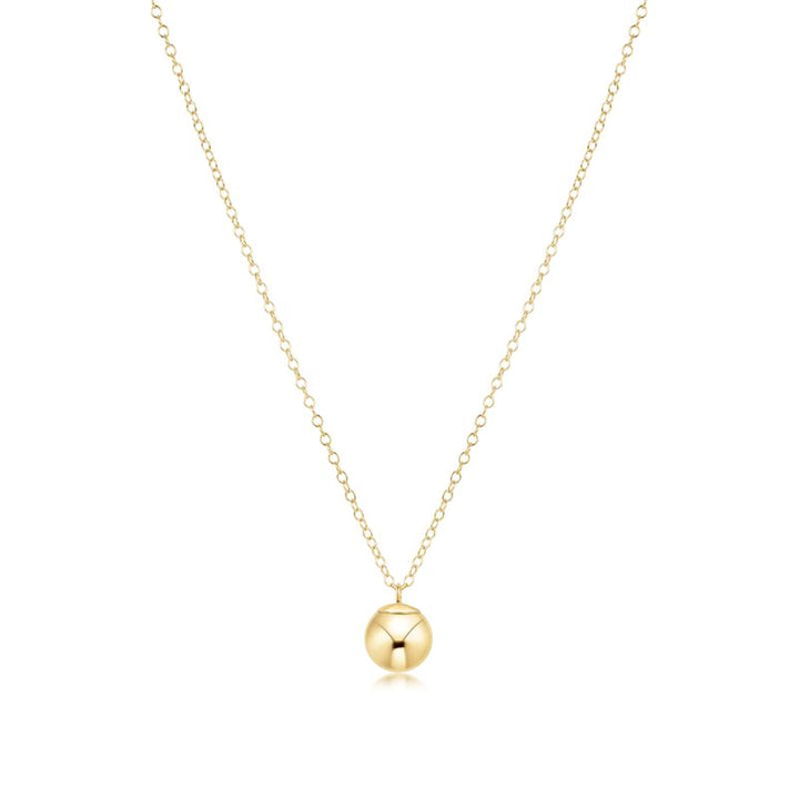 Enewton 16" Necklace Gold - Classic Gold 10mm Charm