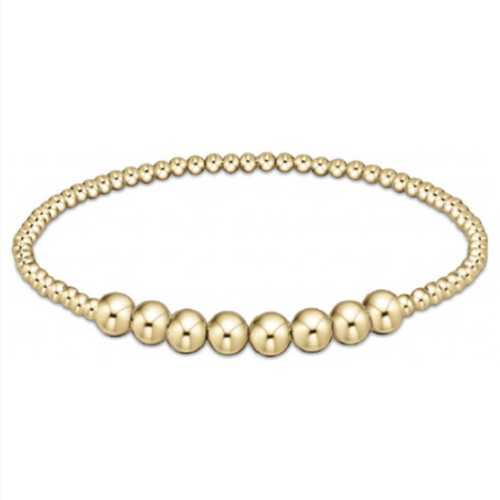 enewton Classic Beaded Bliss 2.5mm Bead Bracelet - 5mm Gold