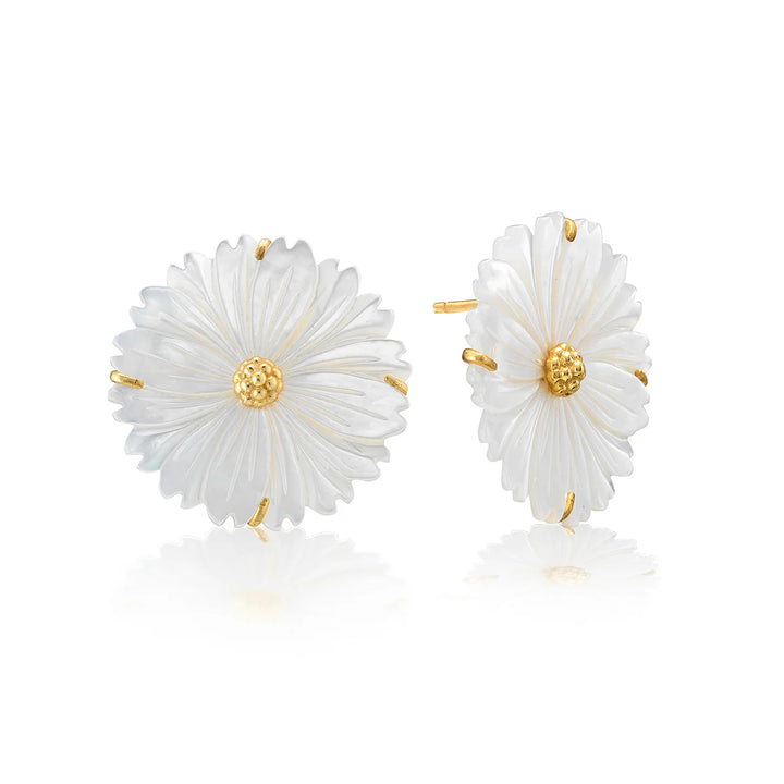 Capucine de Wulf Mermaid Garden Blossom Stud Earrings
