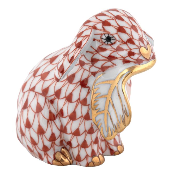 Herend Fall Bunny, Rust