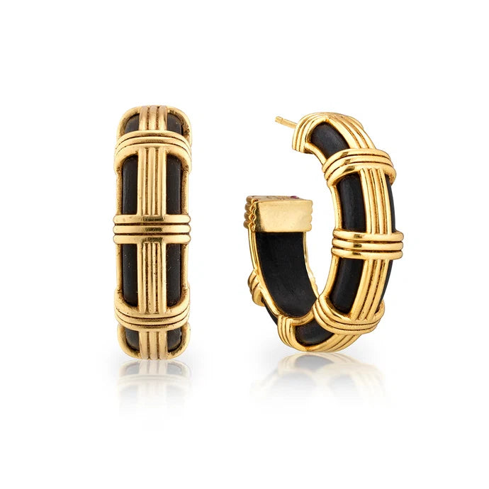 Capucine de Wulf Gaia Cage Hoop Earrings