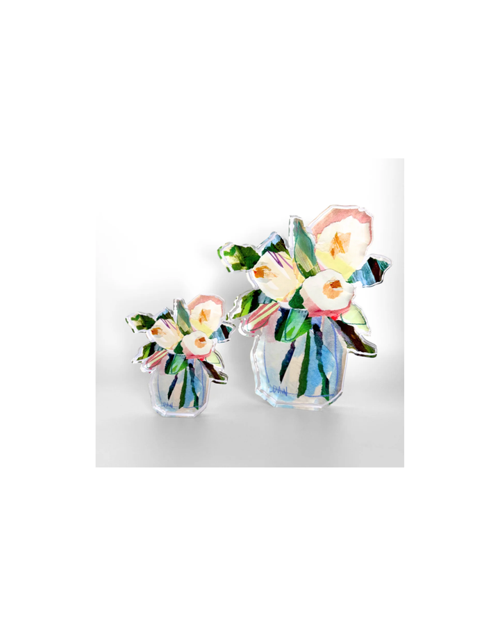 Garden Jar Floral Acrylic