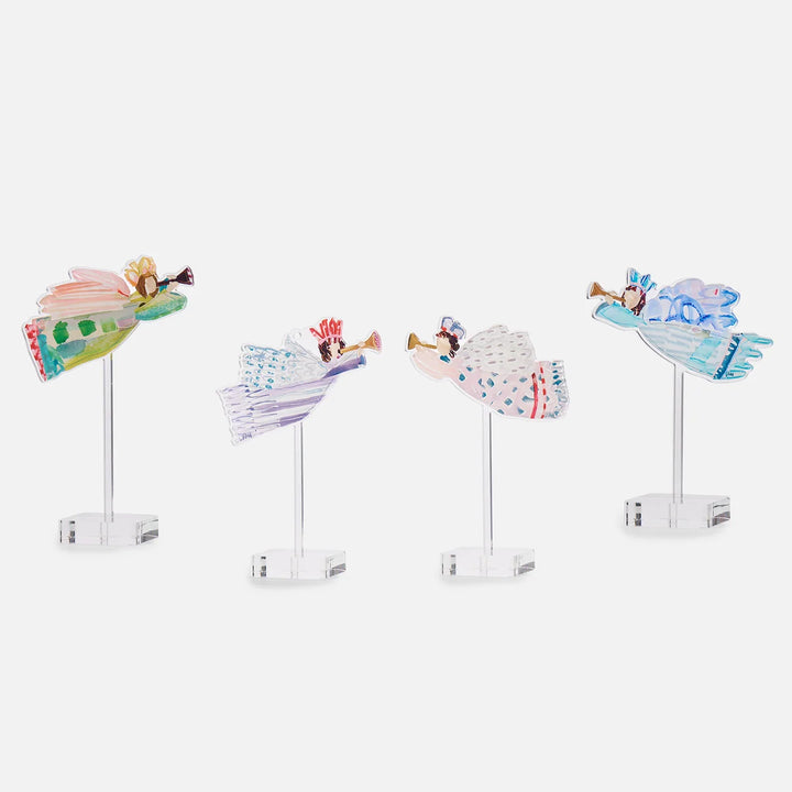 Lauren Dunn Heavenly Host Angel Collection (Set of 4)