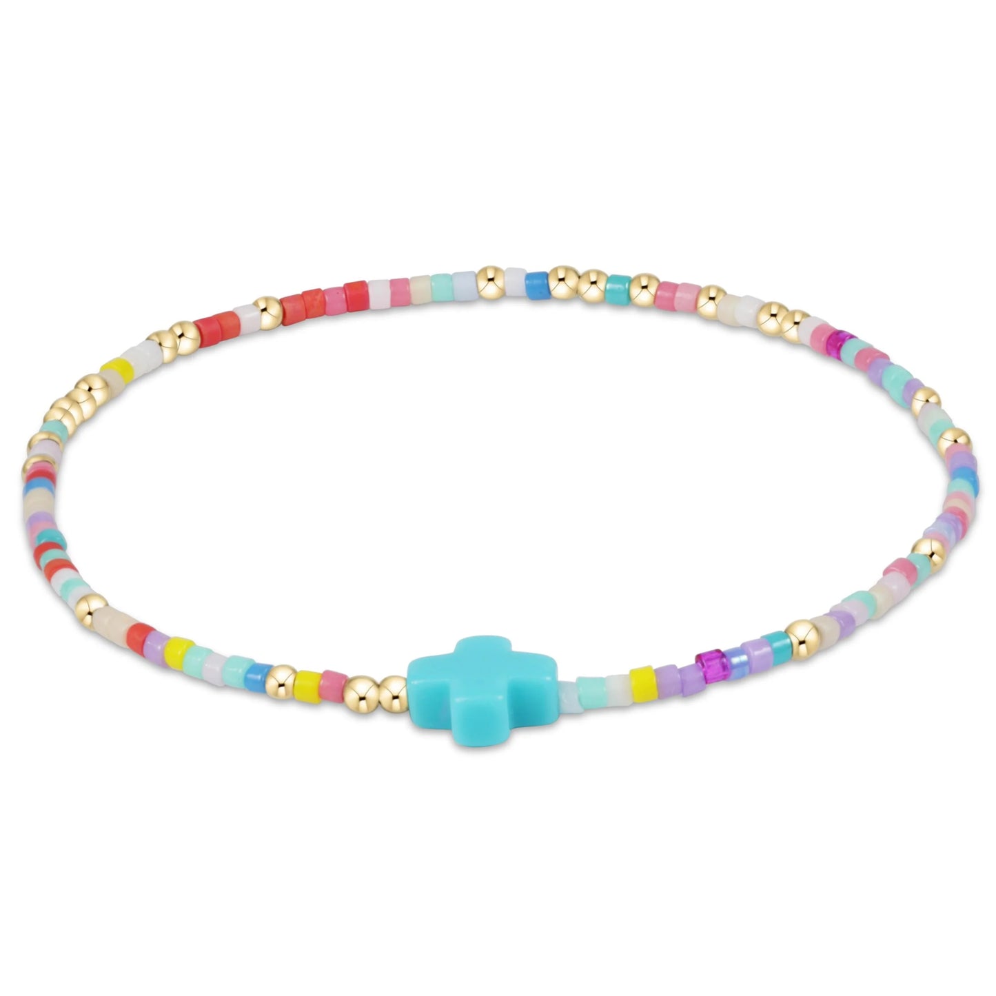 enewton Extends Hope Unwritten Signature Cross Bracelet Spring/Summer 2025
