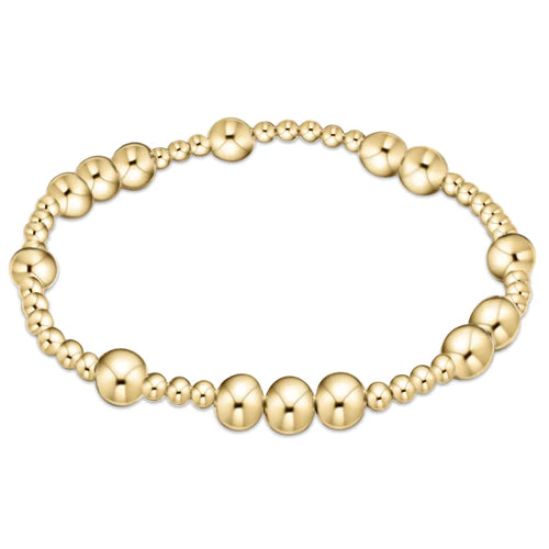 Hope Unwritten Bead Bracelet - Gold
