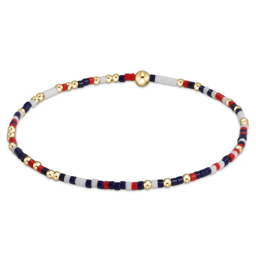 enewton egirl Fourth of July Hope Unwritten Bracelet - Firecracker
