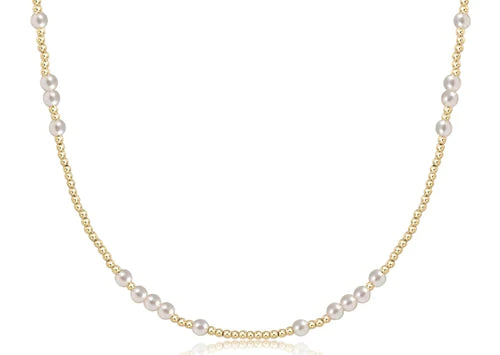 enewton 17" Choker Hope Unwritten - Pearl