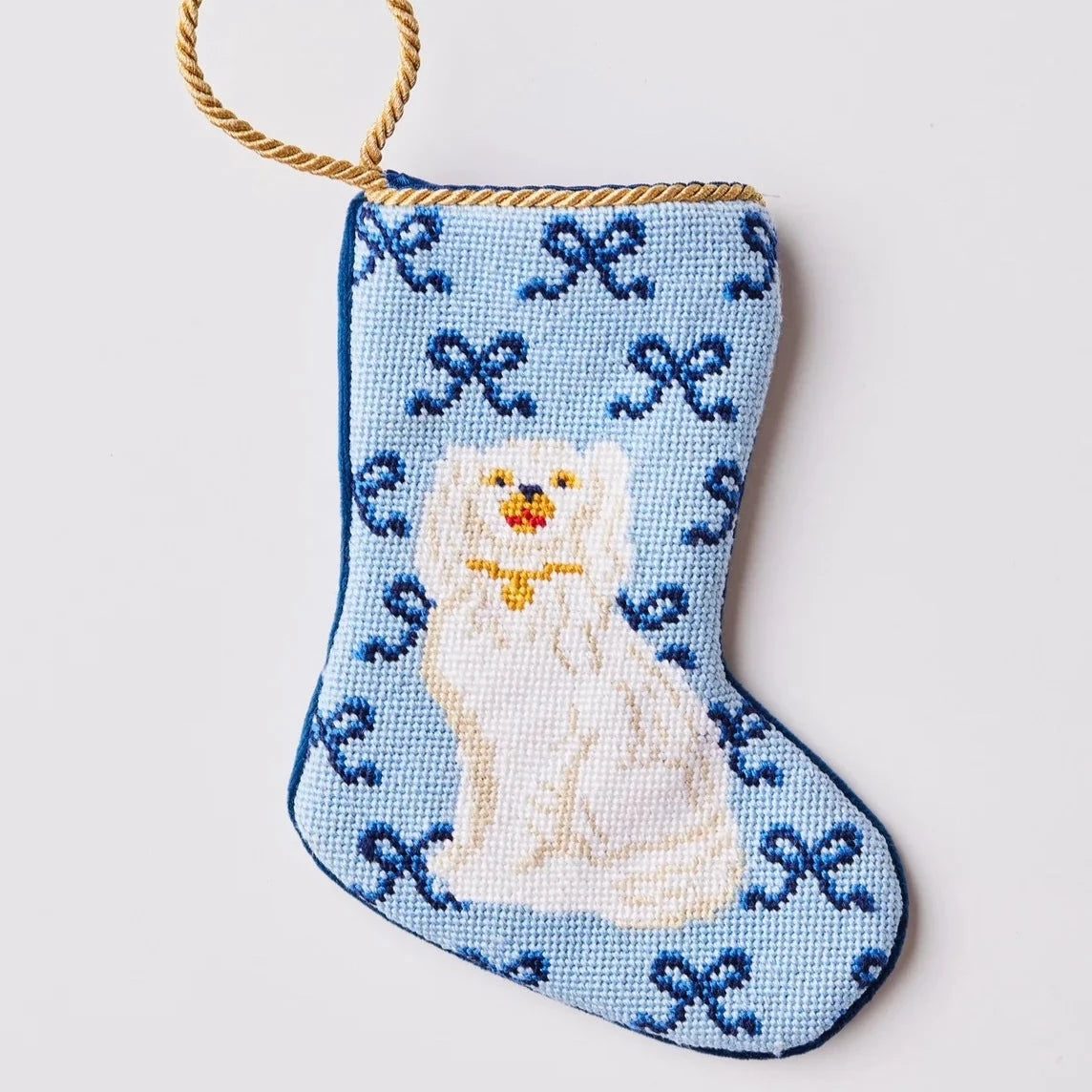 Bauble Stockings Paige Minear - Sitting Like Royalty in Blue