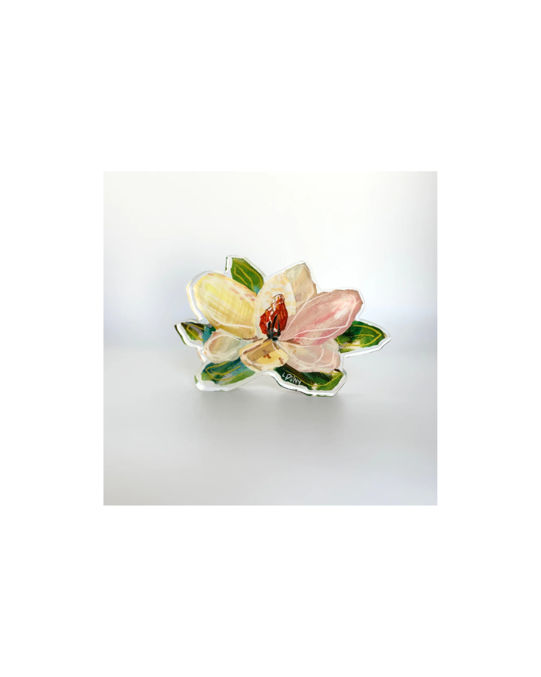 Magnolia Single Acrylic Bloom