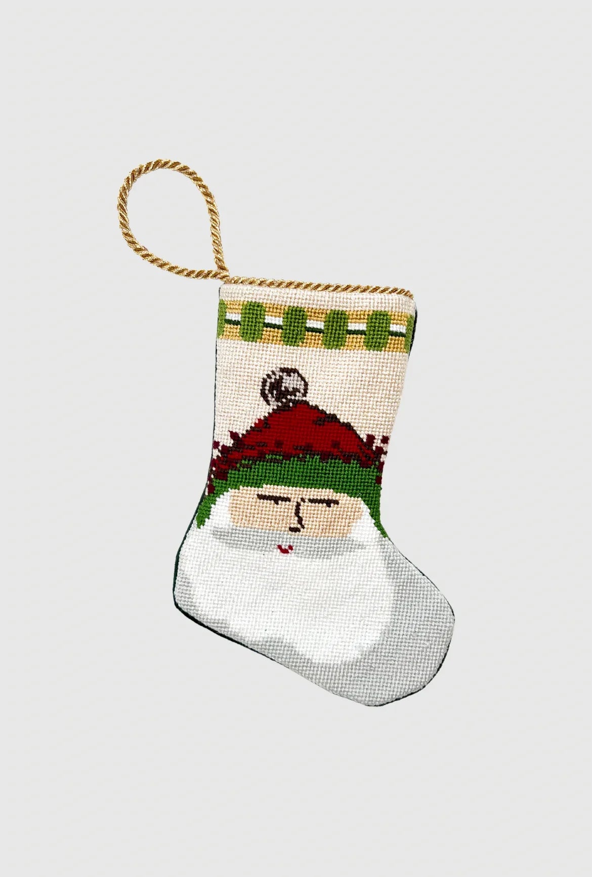 Bauble Stockings Vietri Santa Green