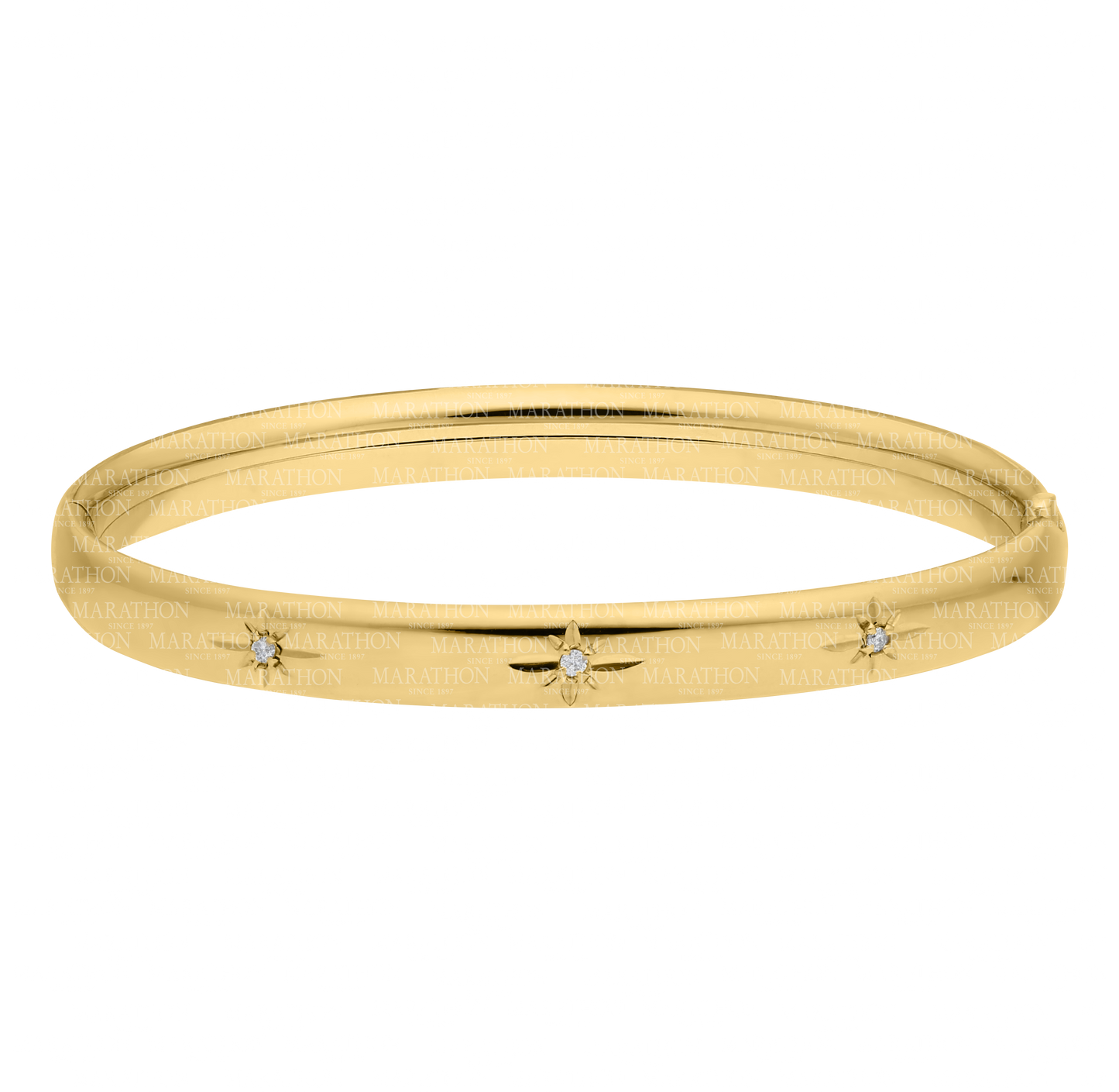14KGF Starcut Bracelet w/Diamonds