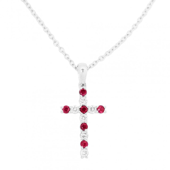 Ruby and Diamond Cross