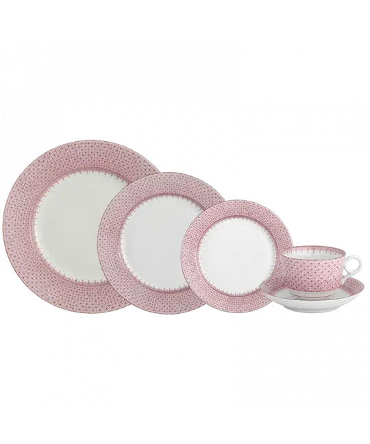 Mottahedeh Pink Lace