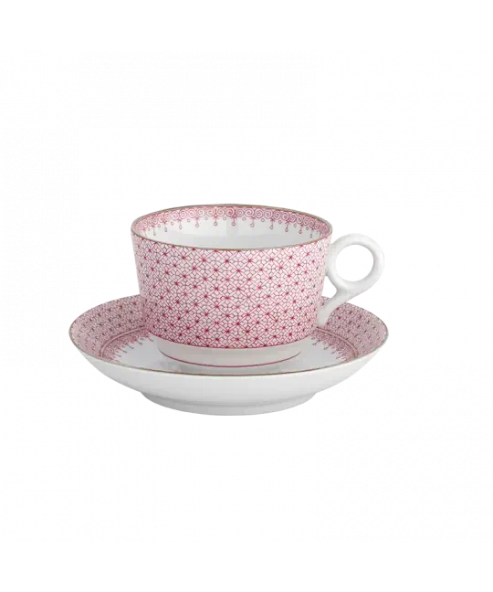 Mottahedeh Pink Lace