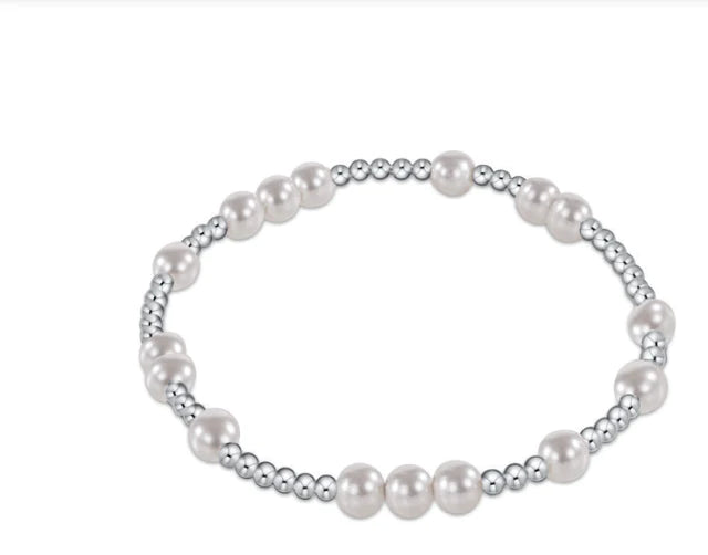 enewton Extends - Hope Unwritten Sterling Bead Bracelet - Pearl