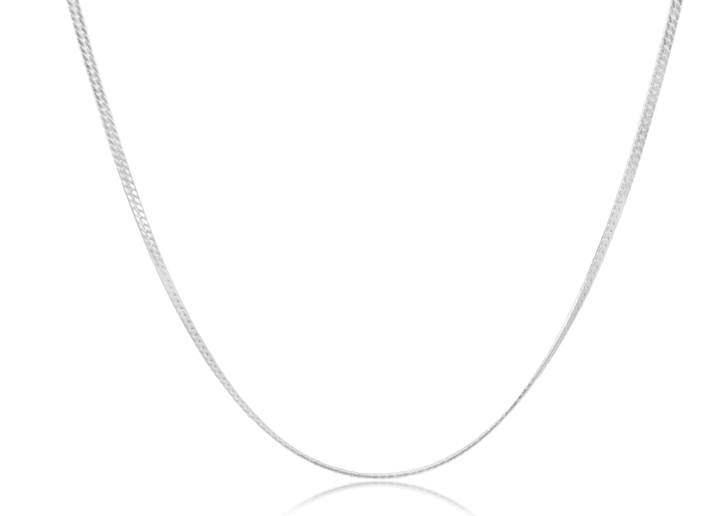 15" Herringbone Chain - Sterling