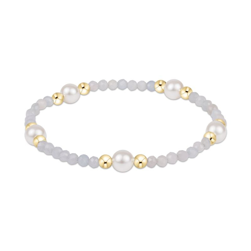 Enewton Extends Purpose Pearl 6mm Gem Bracelet
