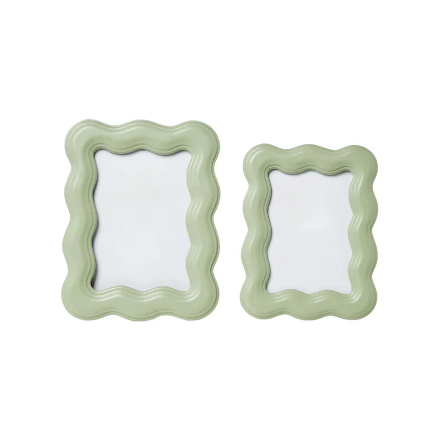 Wavy Wood Photo Frame