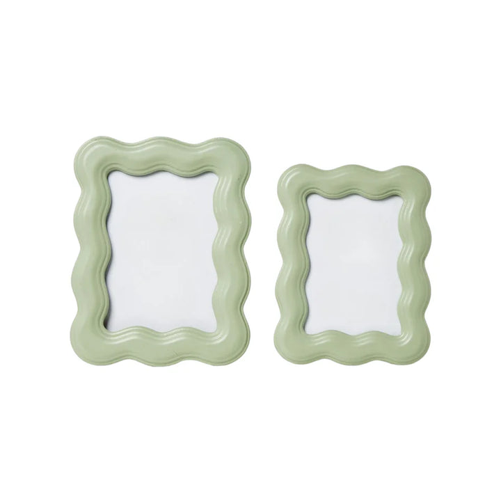 Wavy Wood Photo Frame