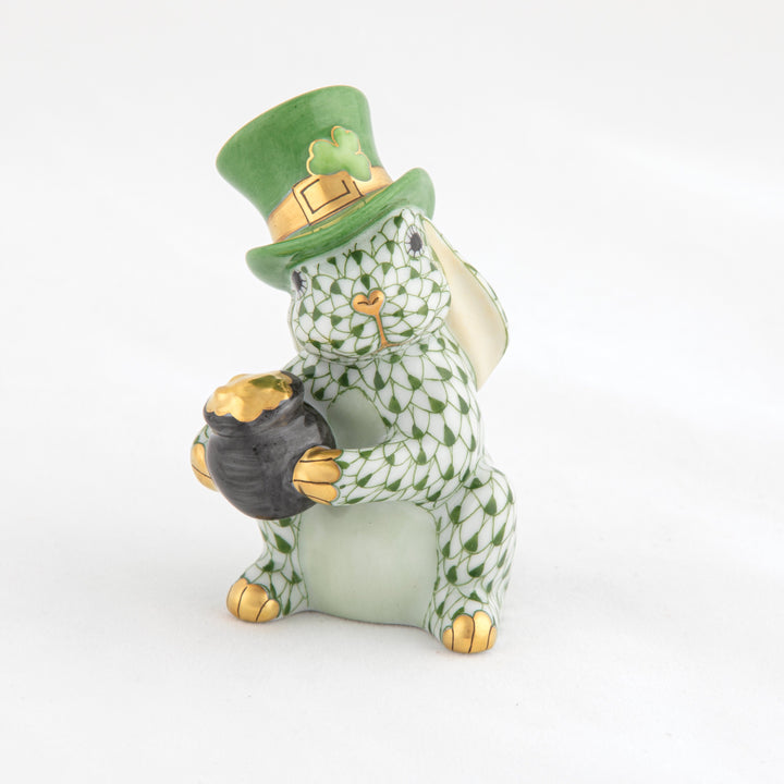 Herend Leprechaun Bunny, Dark Green