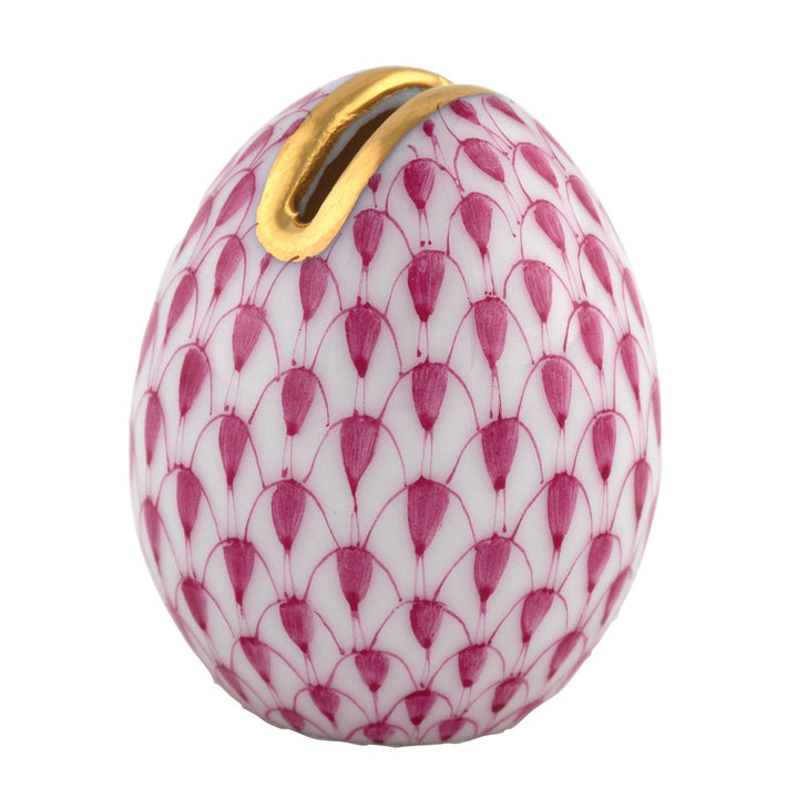 Herend Egg Place Card Holder