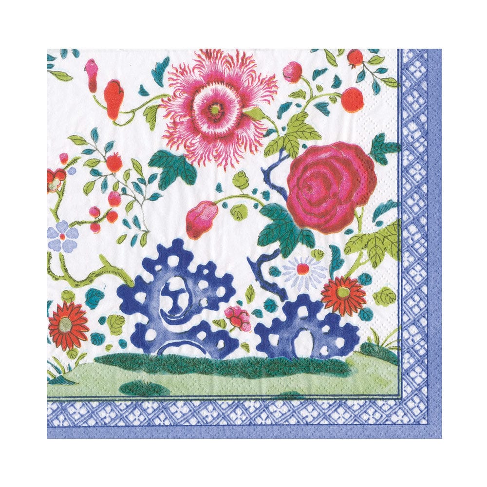 Floral Porcelain Luncheon Napkin