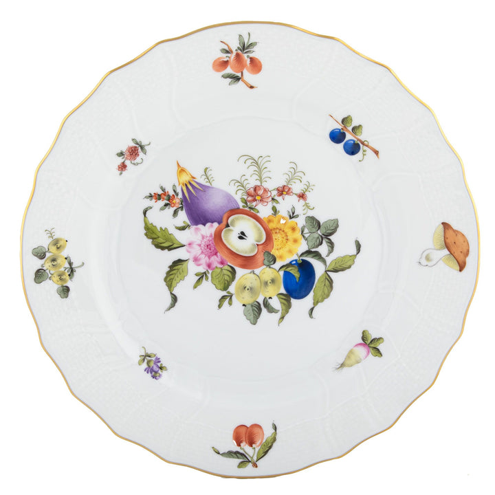 Herend Fruits and Flowers, Dinner Plate