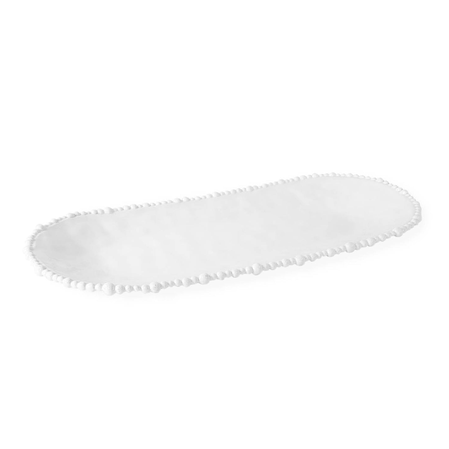 Beatriz Ball VIDA Alegria Large Oval Tray White, LARGE