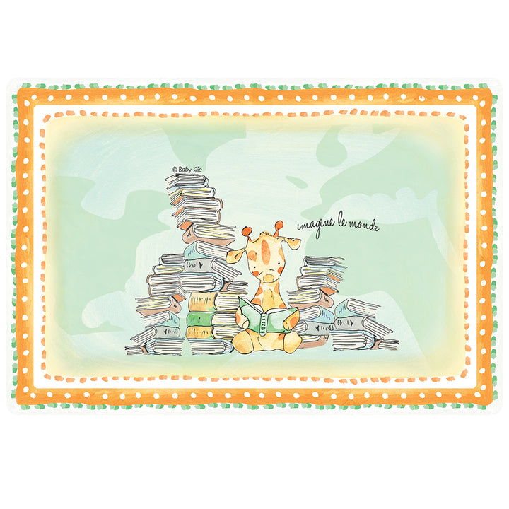 Baby Cie Imagine The World "Imagine Le Monde" Placemat