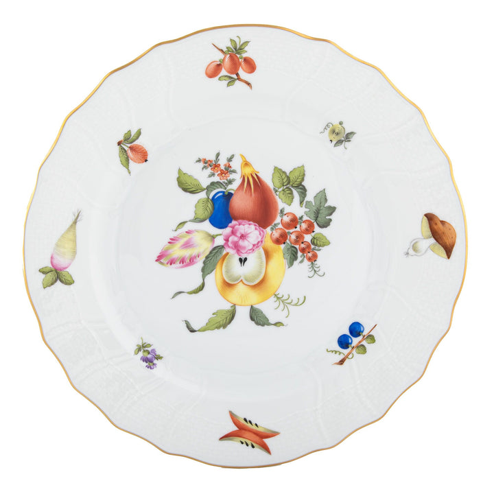 Herend Fruits and Flowers, Dinner Plate