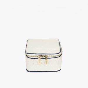Neely and Chloe Mini Jewelry Case-Pebble Navy