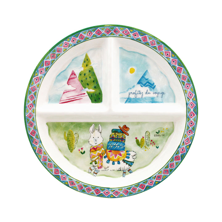 Baby Cie Enjoy The Journey "Profiez Du Voyages" Plate