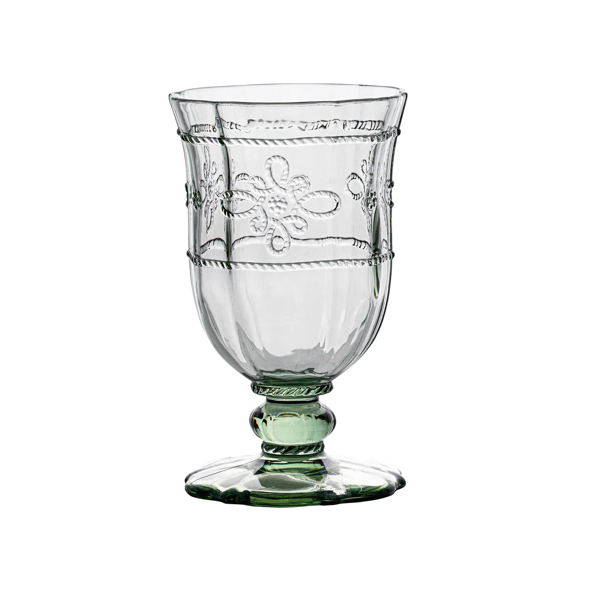 Juliska Collette Green Acrylic Beverage Tumblers