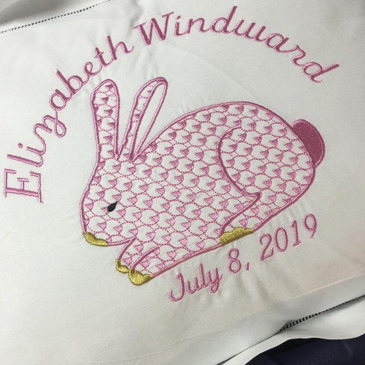 Baby Pillow, Herend Inspired Accent