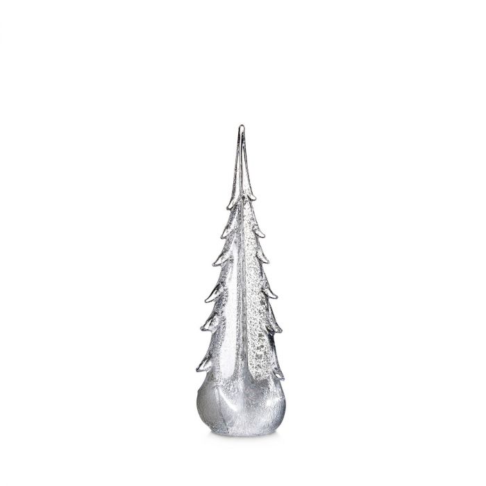Simon Pearce Silver Leaf Evergreen 14" Tree