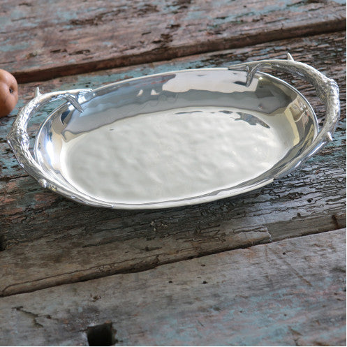Beatriz Ball WESTERN Antler Medium Oval Bowl, MEDIUM