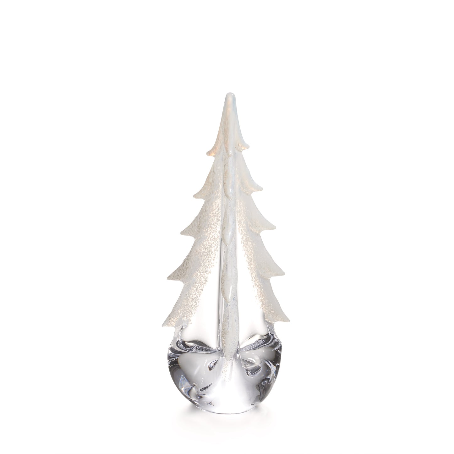Simon Pearce Snowy Branches Evergreen 12" Tree