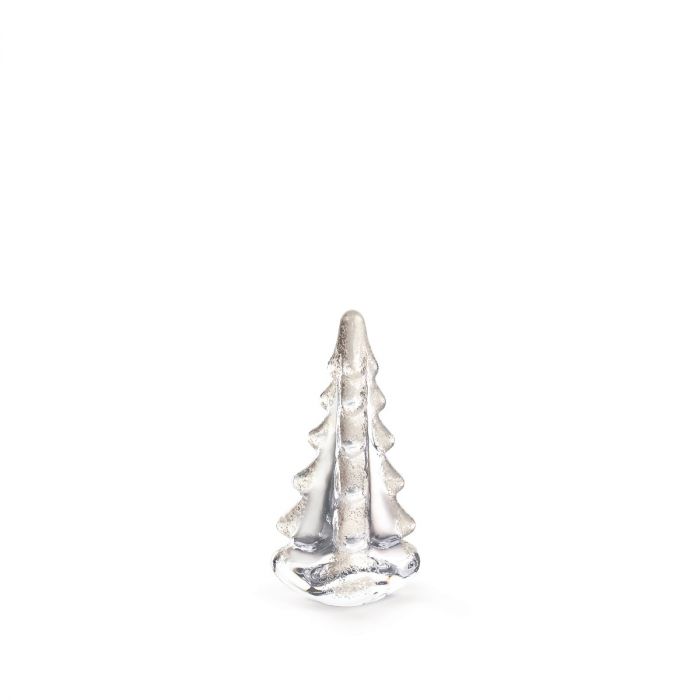 Simon Pearce Snowy Branches Evergreen 4" Tree